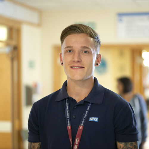 Male staff member