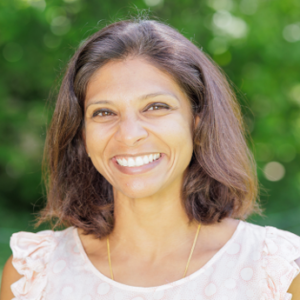 A professional headshot of Ms Santhini Jeyarajah.